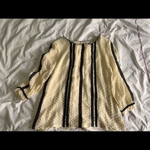 J. Crew silk top blouse women size 2p
